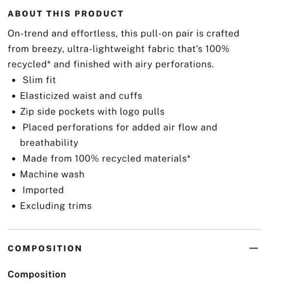 Victoria’s Secret VSX Parachute Weekend Jogger Pant Bare Taupe SZ S Running Ski - Picture 3 of 4